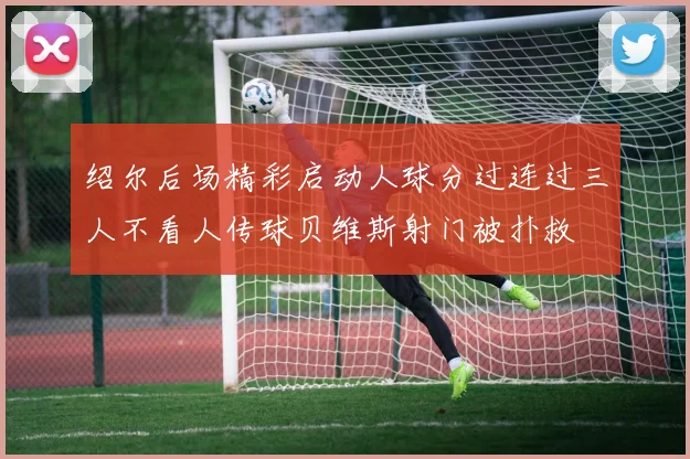 绍尔后场精彩启动人球分过连过三人不看人传球贝维斯射门被扑救